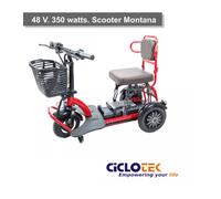 Scooter CicloTEK Montana 48 v. 350 vatios