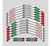 scooter Cinta Adhesiva De Rayas Para Llanta De Rueda De Motocicleta Para DUCATI 899 959 1199 1299 Panigale V2 V4 S/R, Calcomanía Trasera Delantera, Conjunto Completo De Accesorios pegatina borde ( Col