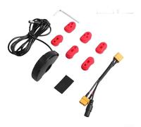 Scooter de 42 V 2 A para cargador con ventilador de refrigeración ABS Shell | 5 tipos de conectores incluidos, compatible con CC de 5,5 mm, se adapta a puertos xiaomi y aviación, salida de 42 V 2 A