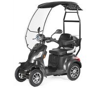 SCOOTER DE MOVILIDAD ELÉCTRICA DE 4 RUEDAS 1000W VELECO FASTER con dosel