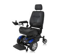 Scooter de movilidad motorizado de primera calidad, silla de ruedas de transporte portátil y alimentada por batería, ligera, plegable para adultos