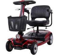Scooter de Movilidad para Adultos 4 Ruedas 190Kg Desmontable Luces LED Dortomedical®