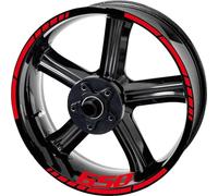 Scooter Deportivo Pegatina Reflectante para Buje De Motocicleta, Pegatina para Llanta De Rueda Trasera Y Delantera para Cbr650 CBR 650r 2019 2020 2021(Style 9)