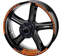 Scooter Deportivo Pegatina Reflectante para Buje De Motocicleta, Pegatina para Llanta De Rueda Trasera Y Delantera para Cbr650 CBR 650r 2019 2020 2021(Style 6)