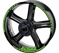 Scooter Deportivo Pegatina Reflectante para Buje De Motocicleta, Pegatina para Llanta De Rueda Trasera Y Delantera para Cbr650 CBR 650r 2019 2020 2021(Style 4)