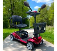 Scooter eléctrico 4 ruedas para mayores 25 km autonomía movilidad