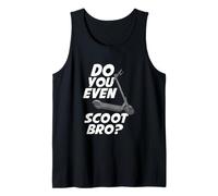 Scooter eléctrico adolescentes divertido patinete patinete broma Camiseta sin Mangas