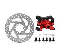 Scooter Eléctrico, Alta Resistencia y Durabilidad, Kit Freno Disco 6 Orificios 140mm Aleación Aluminio, for Usuarios Urbanos y Aventureros en Desplazamientos Diarios y Rutas Off-Road