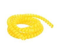 Scooter eléctrico Cable Espiral Protector de Alta Elasticidad Línea de Freno Wrap 360 ° Tubo de protección para Scooters Pro M365 Material PP de plástico Duradero de 110 cm de (Amarillo)