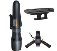 Jetski eléctrico de 700 W, 3 m/s, scooter de agua subacuático, 14500 mAh, 160 minutos, motor sin escobillas, propulsor subacuático para piscina mar (estándar+mango + kit sup)