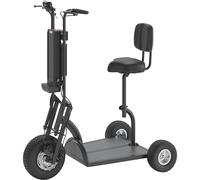Scooter eléctrico de transporte PRO 800 W, 3 ruedas, con asiento