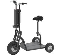 Scooter eléctrico de transporte PRO 800 W, 3 ruedas, con sillín