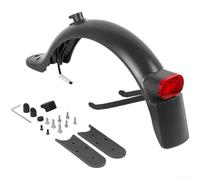 Scooter eléctrico guardabarros trasero para Xiaomi para M365 Pro 2 1s y modelo 3 ABS Fender Set color negro fácil de instalar para solución de protección contra salpicaduras