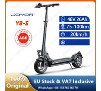 Scooter Eléctrico JOYOR Y8-S con Motor de 48V y Batería de 26AH con Certificación ABE, Scooter Eléctrico para Adultos, Ideal para Viajes, en Lugar de Neumáticos de 10 Pulgadas 500W Motor 48V 26AH