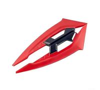 Scooter eléctrico lateral ala pegatinas decorativas ABS plástico garra diseño para varios modelos negro rojo azul blanco aspecto deportivo (rojo)