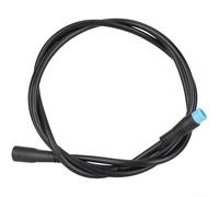 Scooter eléctrico M8 impermeable 4 Pin Conector Cable macho a hembra Arnés de cables Cabeza azul para exterior Power Link Negro 60cm Longitud Heavy Duty (B)