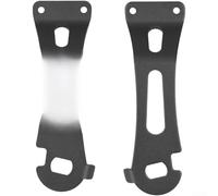 Scooter eléctrico, para Kukirin A1 para soporte FENDER, soporte de montaje trasero, aleación de aluminio resistente a la abrasión, ligero fácil de instalar (C)