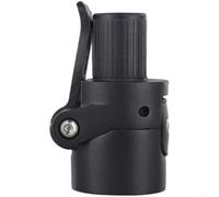 Scooter eléctrico plegable Pole Seat, 12 * 7.5 * 5.5cm Base plegable para Xiaomi para M365/Pro 2 Scooters Accesorios de repuesto (negro)