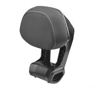 Scooter eléctrico Silla trasera de aleación de aluminio Respaldo para Ninebot Max Series (negro)