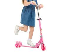 Scooter for Kids - 3 Wheel Kids Scooter with LED Light Up Wheels Adjustable