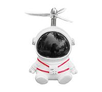 Scooter Handle Decor, Electric Propeller Ornament, Astronaut Dashboard Figure, Moving Wind Spinner Accessory for Car Motorcycle Bicycle Handlebar Styling Interior Decoration Travel Fun Use