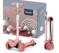 Lionelo Patinete infantil Timmy - 3 ruedas, ajuste de altura, plataforma LED, hasta 50 kg