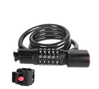 Scooter Lock,Anti Theft Safety Rechargeable Combo Lock with Taillight | Cut-Resistant Safety Bike Accessories for Urban Commuting Campus Parking Travel Cycling