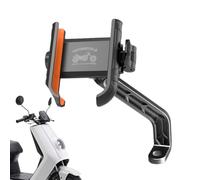 Scooter Phone Holder - Motorcycle Phone Anti-Shock Rotating Cellphone Clamp