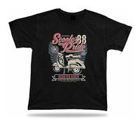 Scooter Pride, Scooter Ride T Shirt tee Design Cute Awesome Coolgift Apparel Unisex 100% Cotton Short-Sleeve T-Shirts Black XXXL