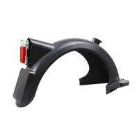 Scooter Rear Mudguard, Scooter Replacement Parts Kit, Rear Set with Taillight, License Plate Holder Attachment, for Safe Riding, Commute, Travel, Urban, Outdoor, Maintenance, Upgrade