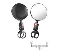 Scooter retrovisor para Scooter compatible con Segway Ninebot Todos los KickScooter Max G30 G2 G3 ZT3 PRO GT3 F3 E3 (excepto Air T15), espejos retrovisores gran angular ajustables Accesorios
