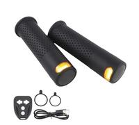 Scooter Signal Handle, LED Warning Lights System, Control remoto Kit de indicador, Handlebar Safety Light Device, Direction Signal Accessory for E Scooter Mountain Bike Outdoor Night Riding 5,27 x