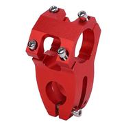 Scooter Stem, Manillar Stem Aluminum Aluminum Aluminum 23.5 Mm con Hebilla de Bloqueo Seguro para Scooters Eléctricos SmartGyro Kukirin (Rojo)