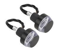 Scooter Turn Light - 2 Piece Handlebar End Indicator Lamps, Bright Bicycle Blinkers, Waterproof PC Signal Safety Lights, Easy Install Direction Display | Cycling Safety Turn Lamp,for Scooter Racing