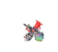 Scooters Carburador para Suzuki para SKYWAVE250 Carburador De Motocicleta 2T-4T ATV Quad Go Kart 100cc A 200cc 2T 4T Carburador de Motocicleta(28mm Colorful)