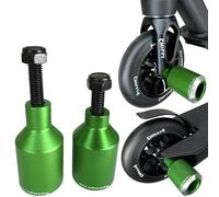 Scooters Chilli Pro Scooter Barril Stunt-Scooter Pegs Tret Roller Grind Barras con ejes + pegatina Fantic26 (Rocket Green)