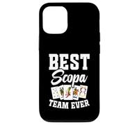 Scopa Cards - Juego de cartas entusiastas, mejor equipo Scopa Carcasa para iPhone 12/12 Pro