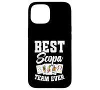 Scopa Cards - Juego de cartas entusiastas, mejor equipo Scopa Carcasa para iPhone 15