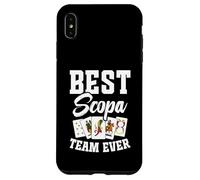 Scopa Cards - Juego de cartas entusiastas, mejor equipo Scopa Carcasa para iPhone XS Max