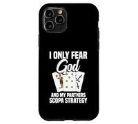 Scopa Lover - Juego de cartas italiano para entusiastas de la estrategia Scopa Carcasa para iPhone 11 Pro