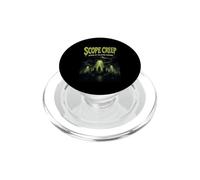 Scope Creep Programming OVNI Sci-Fi Horror Old Movie Poster PopSockets PopGrip para MagSafe