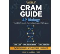 Score 5 Cram Guide: AP Biology: Visual 2026 Review with Diagrams, Equations, and FRQ Templates