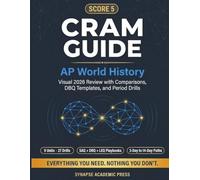Score 5 Cram Guide: AP World History: Visual 2026 Review with Comparisons, DBQ Templates, and Period Drills