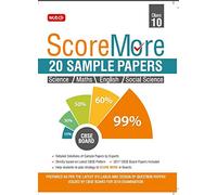 Score More - 20 Sample Papers in English, Maths, Science, S.St. (Class 10)