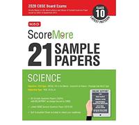 ScoreMore 21 Sample Papers CBSE Boards as per Revised Pattern for 2020 â€“ Class 10 Science