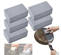 Scoring Stone for Oven Cleaning | Oven Cleaner Heavy Duty | Scoring Stone for Stove Cleaning | Stone for Cleaning Oven for BBQ, Griddle, Racks (5pcs)
