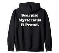 Scorpio: Mysterious & Proud Astrology Sign Sudadera con Capucha