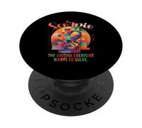 Scorpio The Enigma Everyone Wants to Solve PopSockets PopGrip Adhesivo