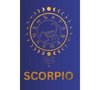 Scorpio Zodiac Notebook - 410 Page Dotted Hardback Journal | Deep & Introspective Astrology Bullet Journal for Scorpio Women & Men | Mystical Star Sign Gift for Scorpio Season