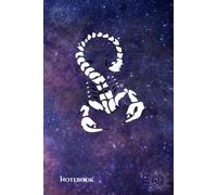 Scorpio Zodiac Notebook: for the Mysterious souls: Astrology Gift for Scorpio - 120 Lined Pages for Journaling